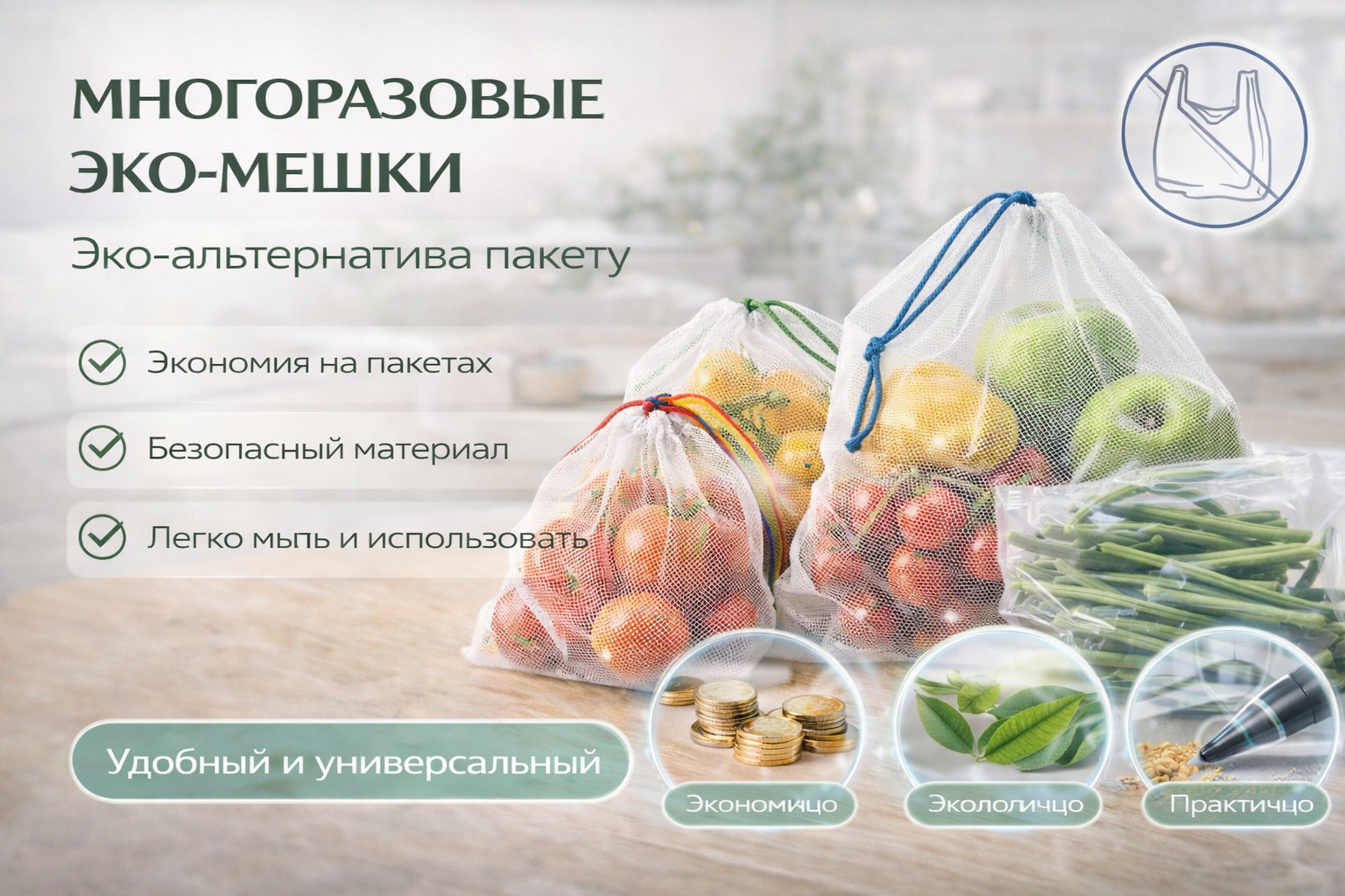 Эко-мешки — слайд 1