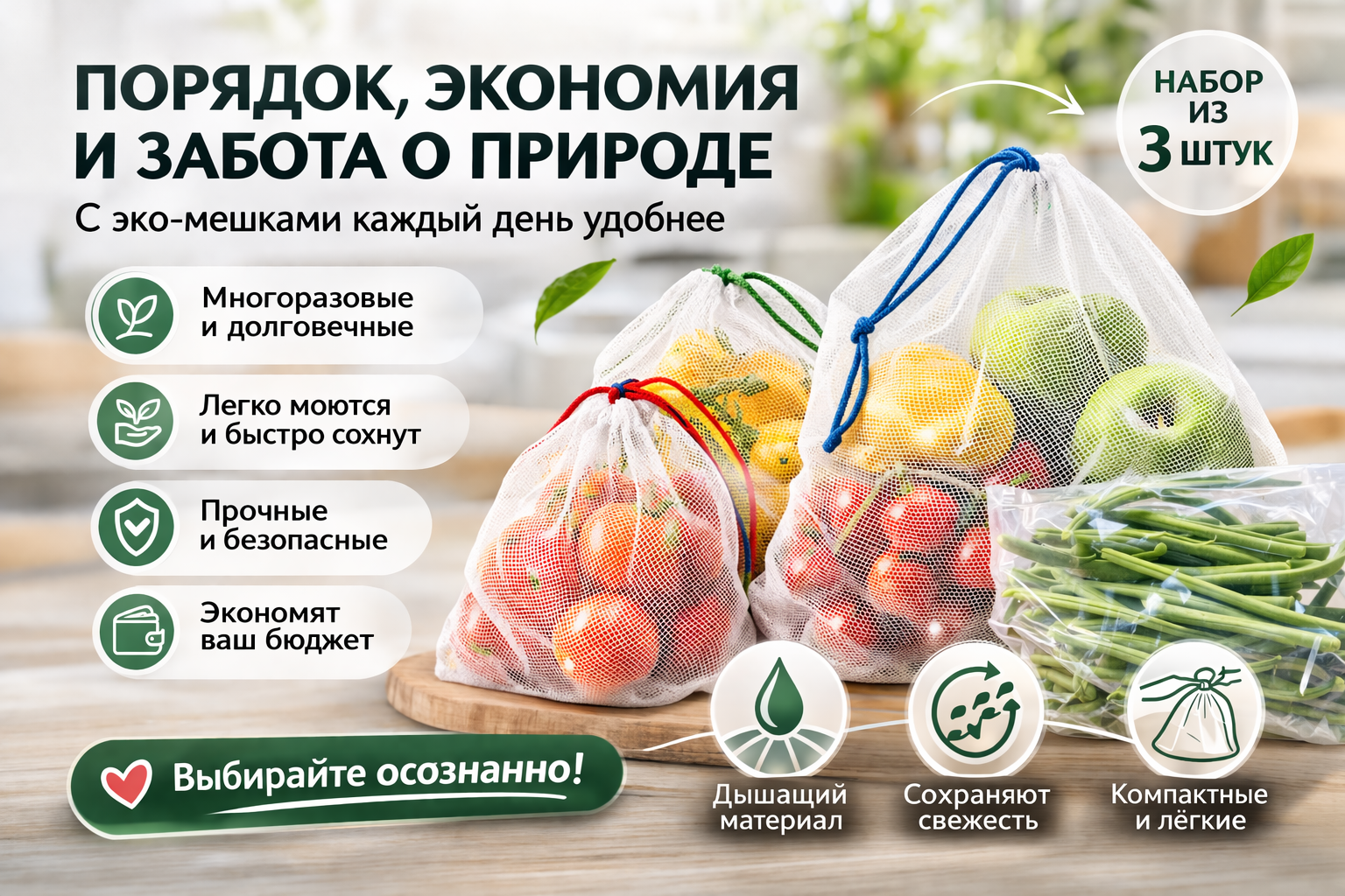 Эко-мешки — слайд 3